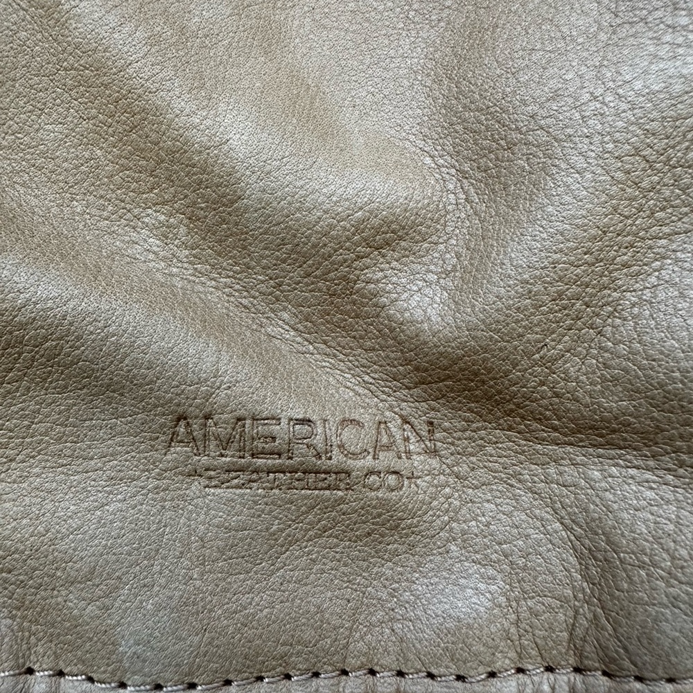 American Leather Co. Tan Shoulder Bag